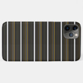 Zwarte gele strepen leuk Case-Mate iPhone case (Achterkant (horizontaal))