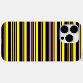Zwarte gele strepen leuk Case-Mate iPhone case (Achterkant (horizontaal))