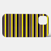 Zwarte gele strepen leuk Case-Mate iPhone case (Achterkant (horizontaal))