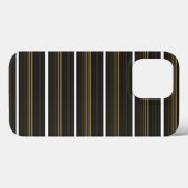 Zwarte gele strepen leuk Case-Mate iPhone case (Achterkant (horizontaal))