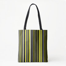 Zwarte, gele, witte barcode streep