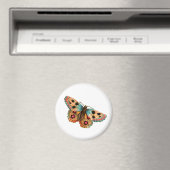 Zwarte gepotte vlinder magneet (Insitu (Vaatwasser))