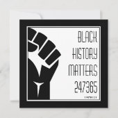 ZWARTE GESCHIEDENIS 247365 Power Fist BHM (Voorkant)