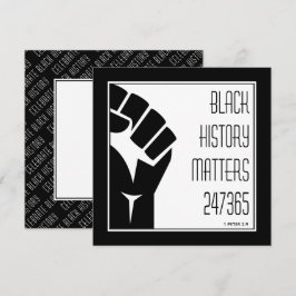 ZWARTE GESCHIEDENIS 247365 Power Fist BHM