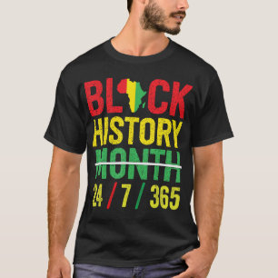 Zwarte geschiedenis 365 Zwarte geschiedenismaand 2 T-shirt