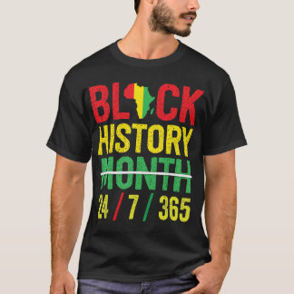Zwarte geschiedenis 365 Zwarte geschiedenismaand 2 T-shirt