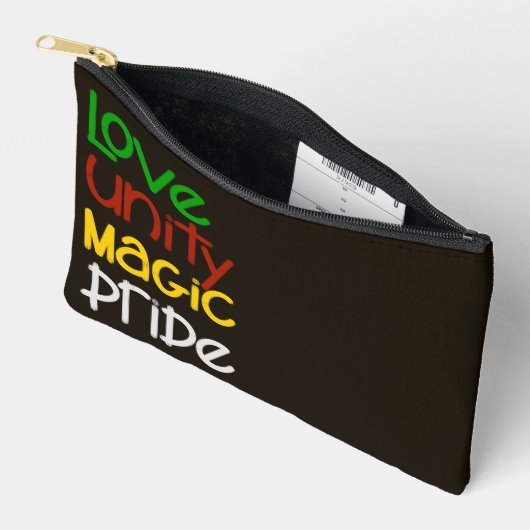 Zwarte Geschiedenis Accessoire Tas (Open)