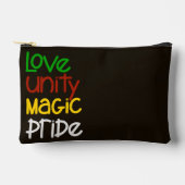 Zwarte Geschiedenis Accessoire Tas (Voorkant)