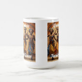 Zwarte geschiedenis Afrikaanse cultuur Traditionel Koffiemok (Center)