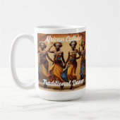 Zwarte geschiedenis Afrikaanse cultuur Traditionel Koffiemok (Links)