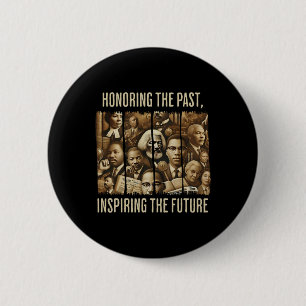 Zwarte Geschiedenis Afrikaanse Roots Eerbetoon aan Ronde Button 5,7 Cm