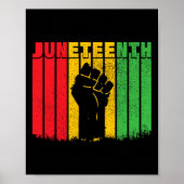 Zwarte geschiedenis Afro Amerikaanse Afrikaanse Vr Poster (Voorkant)