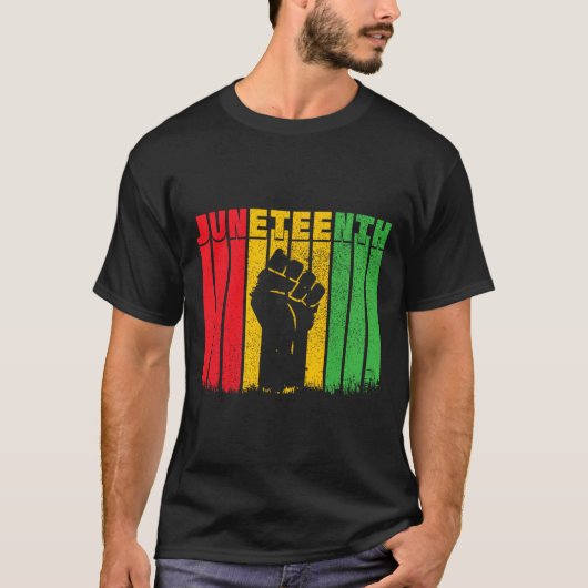 Zwarte geschiedenis Afro Amerikaanse Afrikaanse Vr T-shirt (Voorkant)