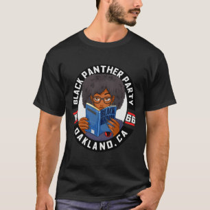 Zwarte Geschiedenis Boek Panther Party Onderwijs M T-shirt