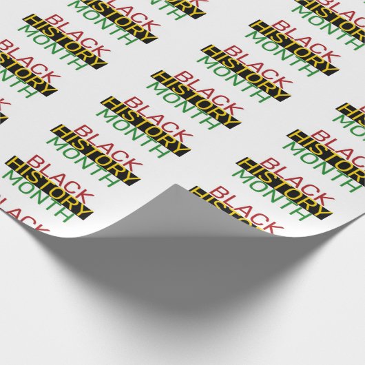 ZWARTE GESCHIEDENIS CADEAUPAPIER (Hoek)