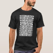 Zwarte geschiedenis Dream als Martin Lead als Harr T-shirt (Voorkant)