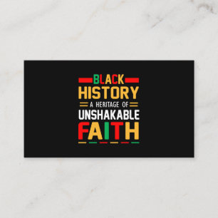 Zwarte geschiedenis een erfgoed van onwankelbare t visitekaartje