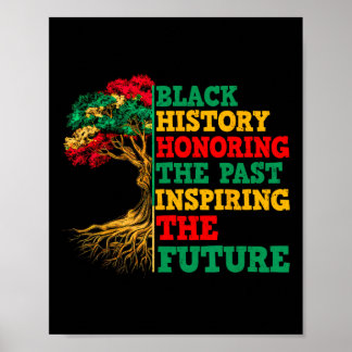 Zwarte Geschiedenis Eerbetoon aan het Verleden Ins Poster