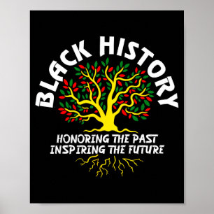 Zwarte Geschiedenis Eerbetoon Aan Het Verleden Ins Poster