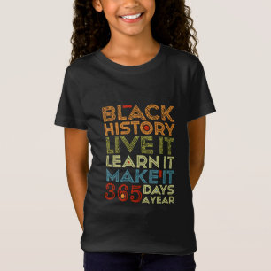 Zwarte Geschiedenis Elke Dag T-shirt