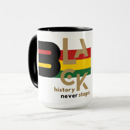 Zwarte Geschiedenis Erfgoed Grafisch Unisex Geschi Mok