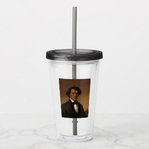 Zwarte Geschiedenis: Fred Douglass Burgerrechten 1 Acryl Drinkbeker