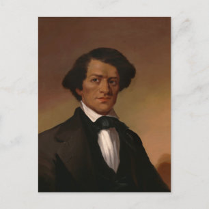 Zwarte Geschiedenis: Fred Douglass Burgerrechten 1 Briefkaart