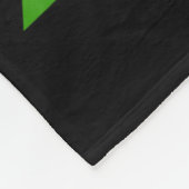 Zwarte Geschiedenis Het is mijn 19e verjaardag Fleece Deken (Hoek)