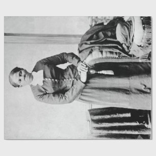 Zwarte Geschiedenis Iconen: Harriet Tubman, Burger Cadeaupapier