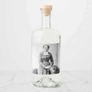Zwarte Geschiedenis Iconen: Harriet Tubman, Burger Likeurfles Etiket