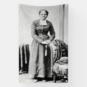 Zwarte Geschiedenis Iconen: Harriet Tubman, Burger Spandoek