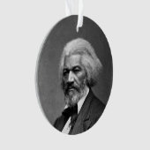 Zwarte Geschiedenis Iconen: Oudere Frederick Dougl Ornament (voorkant)