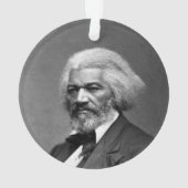 Zwarte Geschiedenis Iconen: Oudere Frederick Dougl Ornament (achterkant)