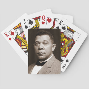 Zwarte Geschiedenis Icoon: Booker T Washington, Po Pokerkaarten