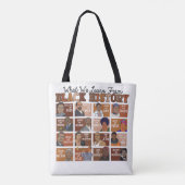 Zwarte geschiedenis Idols Tote Bag (Achterkant)