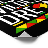 Zwarte geschiedenis Ik ben mijn voorouders Wildest Poster (Hoek)