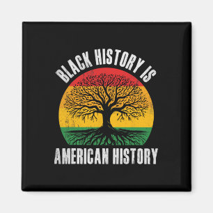 Zwarte Geschiedenis Is Amerikaanse Geschiedenis Bh Magneet