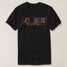 Zwarte geschiedenis is Amerikaanse geschiedenis BH T-shirt