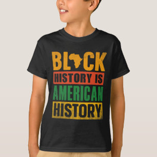 Zwarte Geschiedenis Is Amerikaanse Geschiedenis Bh T-shirt