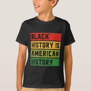 Zwarte Geschiedenis Is Amerikaanse Geschiedenis Bh T-shirt