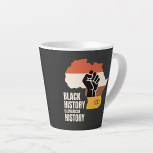 Zwarte Geschiedenis Is Amerikaanse Geschiedenis Cu Latte Mok
