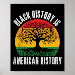Zwarte geschiedenis is Amerikaanse geschiedenis do Poster