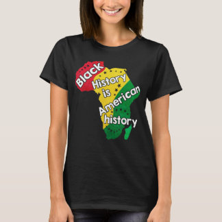Zwarte Geschiedenis Is Amerikaanse Geschiedenis Me T-shirt