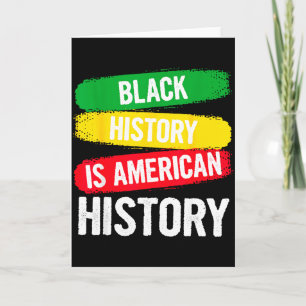 Zwarte Geschiedenis Is Amerikaanse Geschiedenis Pa Kaart
