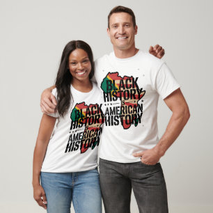 Zwarte Geschiedenis Is Amerikaanse Geschiedenis Pa T-shirt
