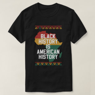 Zwarte Geschiedenis Is Amerikaanse Geschiedenis Pa T-shirt