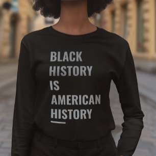 Zwarte geschiedenis is Amerikaanse geschiedenis - Tri-Blend Shirt