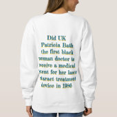 Zwarte geschiedenis is menselijke geschiedenis: he trui (Achterkant)