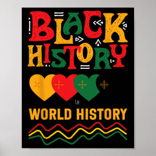 Zwarte geschiedenis is wereldgeschiedenis door Bla Poster