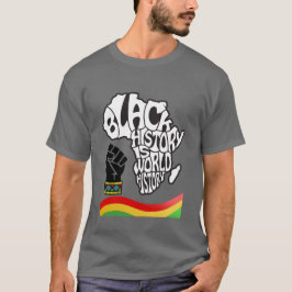 Zwarte Geschiedenis Is Wereldgeschiedenis Grafisch T-shirt
